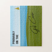 Probably on the Golf Course Golf Lovers Legpuzzel (Verticaal)