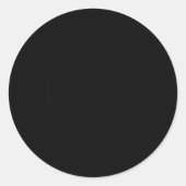 Probably Overstimulated,checkers Funny Gift Men, W Ronde Sticker (Voorkant)