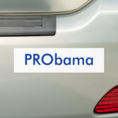 PRObama Bumpersticker (Op auto)
