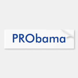 PRObama Bumpersticker