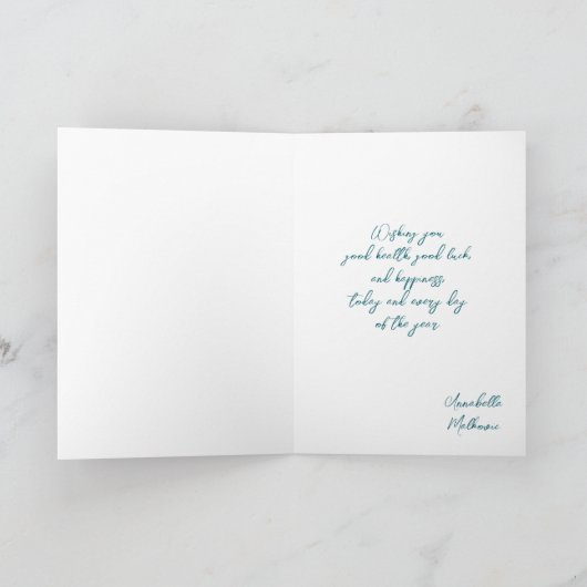 Probast Patricks Folded Card Kaart (Binnen)