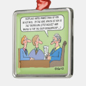 Probate Estate Lawyer Leading will Funny Metalen Ornament (Links)