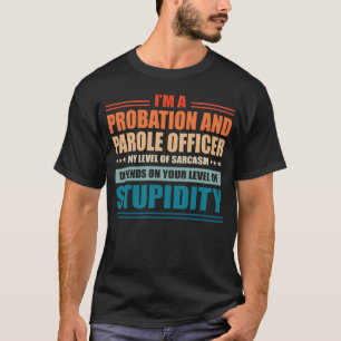 Probation and Parole Officer op mijn niveau is afh T-shirt