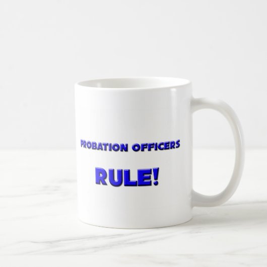 Probation Officers Rule! Koffiemok (Rechts)