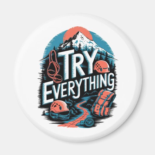 Probeer alles magneet (Voorkant)