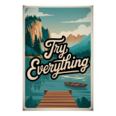 Probeer alles perfect poster (Voorkant)