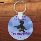 "PROBEER ANYWAY" ELGF-reeks Sleutelhanger (Voorkant)