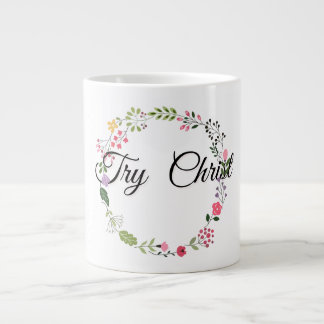Probeer Christ Bloem Wit Christelijk Grote Koffiekop