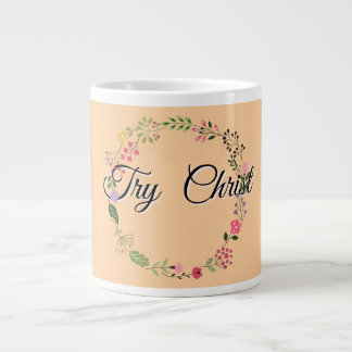 Probeer Christ Bloesem Perzik Christelijk Grote Koffiekop