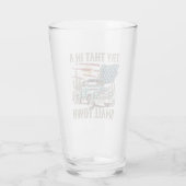Probeer dat in een kleine stad 16 oz drink glas (Achterkant)
