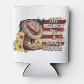 Probeer dat in een kleine stad Foam Koelbox Blikjeskoeler (Voorkant)