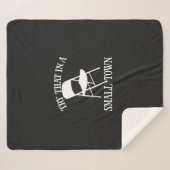 Probeer dat in een kleine stad klapstoel sherpa deken (Voorkant (horizontaal))