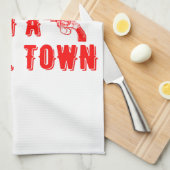 Probeer dat in een kleine stad theedoek (Quarter Fold)