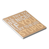 Probeer de laptop op maat te maken notitieblok (Schuin)