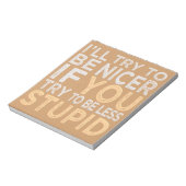 Probeer de laptop op maat te maken notitieblok (Linkerzijde)