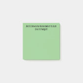 Probeer de plakbiljetten te onthouden post-it® notes (Voorkant)