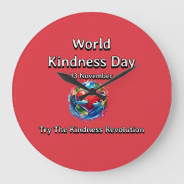 Probeer de Vriendelijkheidsrevolutie. Werelddag va Grote Klok