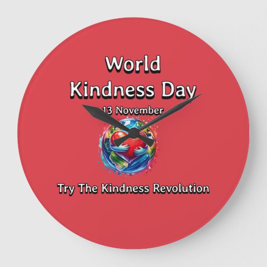 Probeer de Vriendelijkheidsrevolutie. Werelddag va Grote Klok (Voorkant)