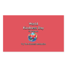 Probeer de Vriendelijkheidsrevolutie. Werelddag va