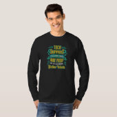 Probeer dingen idiootbestendig te maken Tech Suppo T-shirt (Voorkant volledig)