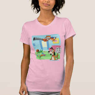 Probeer dit niet thuis grappige huisdier liefhebbe t-shirt