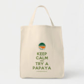 Probeer een Papaya! Tote Bag (Voorkant)