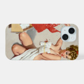 Probeer een pin-up iPhone 15 case (Achterkant horizontaal)