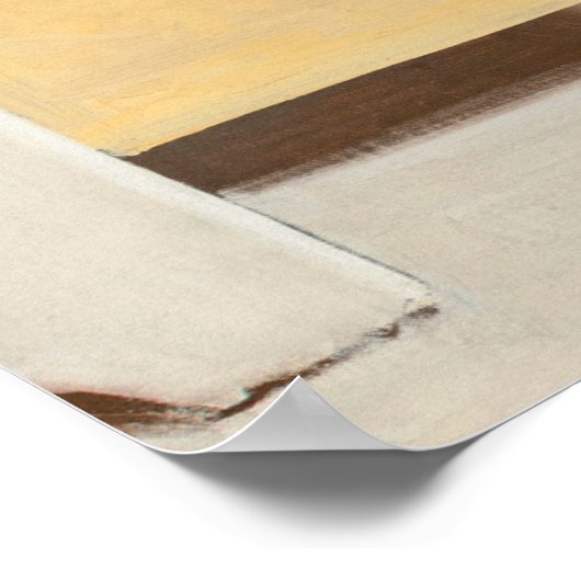 Probeer een pin-up poster (Hoek)