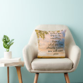 Probeer eens een nieuwe Motivatie quote Kussen (Stoel)