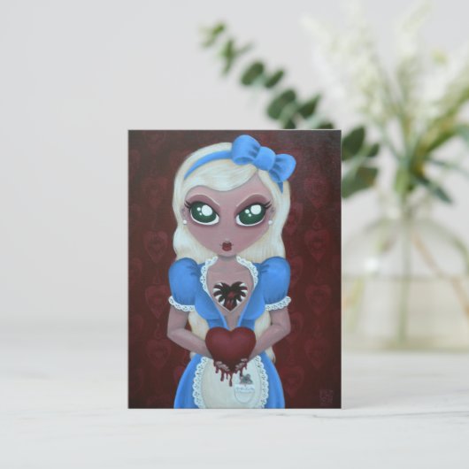 Probeer en tik op Mijn hart Briefkaart (Staand voorkant)