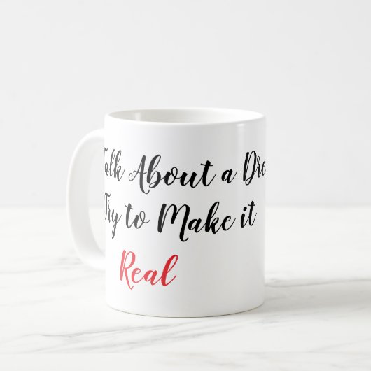 Probeer er echte Mok van te maken (Voorkant links)