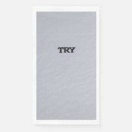 Probeer grijze keukenhanddoek servet