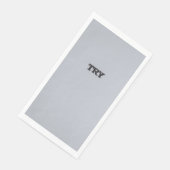 Probeer grijze keukenhanddoek servet (Hoek)