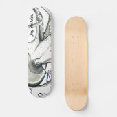 Probeer Harder/Space Octopus SkateBoard (Voorkant)