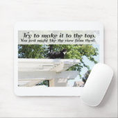 Probeer het Motivatie slogan te maken Muismat (Met muis)