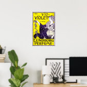 Probeer het nieuwe VIOLET Lundborg-parfum van Loui Poster (Thuiskantoor)