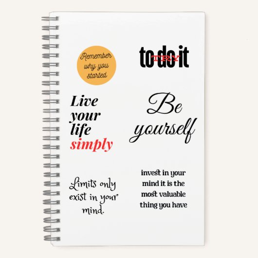 Probeer het notitieboek (Voorkant)