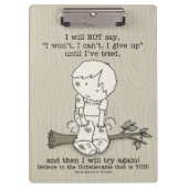 Probeer het opnieuw klembord (Voorkant)