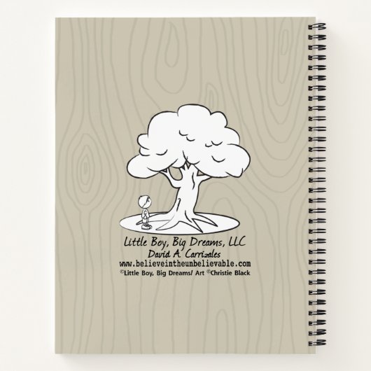 Probeer het opnieuw notitieboek (Achterkant)