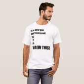 Probeer het opnieuw t-shirt (Voorkant volledig)