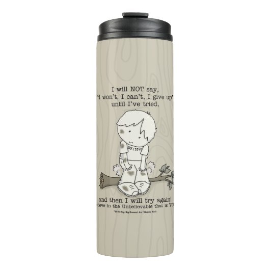 Probeer het opnieuw thermosbeker (Voorkant)