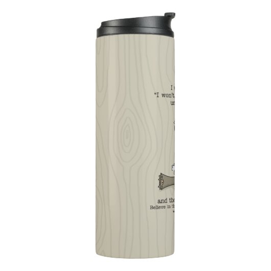 Probeer het opnieuw thermosbeker (Gedraaid links)