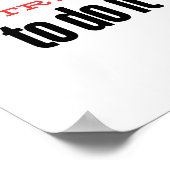 Probeer het poster (Hoek)