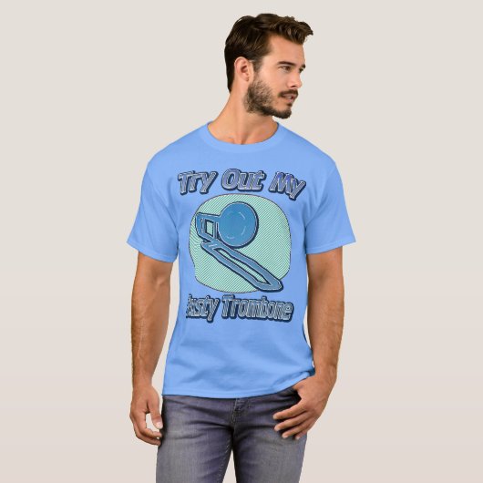 Probeer het Shirt Rusty Trombone (Voorkant volledig)