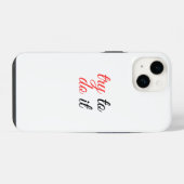 probeer het te doen  iPhone hoesje (Achterkant horizontaal)