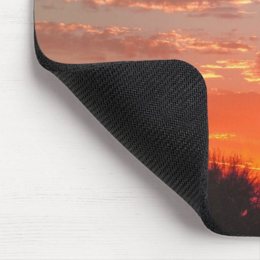 Probeer je beste zonsondergang positieve inspirat muismat (Hoek)