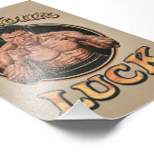 Probeer je geluk - Bare Knuckle Fighter Foto Afdruk (Hoek)