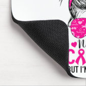 Probeer kanker, maar ik ben nog steeds hier Borstk Muismat (Hoek)