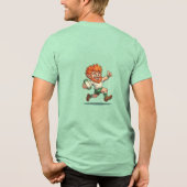 Probeer Line St Patricks Match Day Charge uit Tri-Blend Shirt (Achterkant)