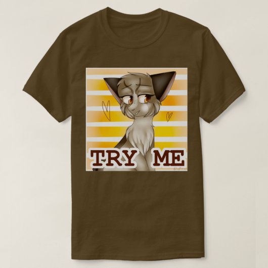 probeer me 1 t-shirt (Design voorkant)